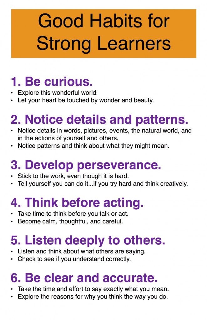Habits for STrong Learners_poster